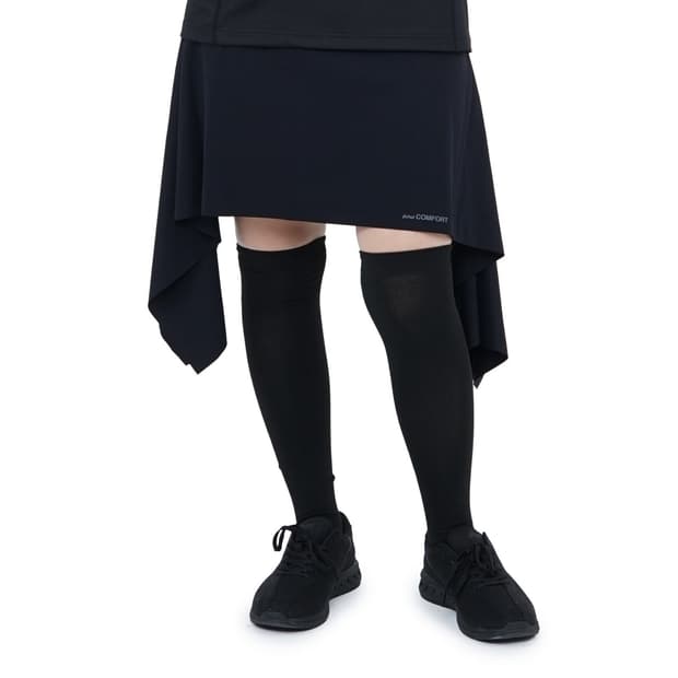지초이컴포트 25-003 스커트 flared skirt 블랙 1