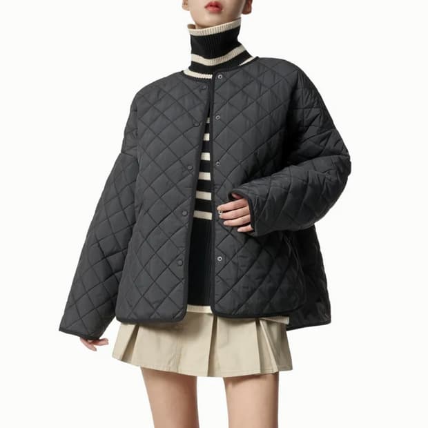 토템(TOTEME) 퀼티드 자켓 44-66