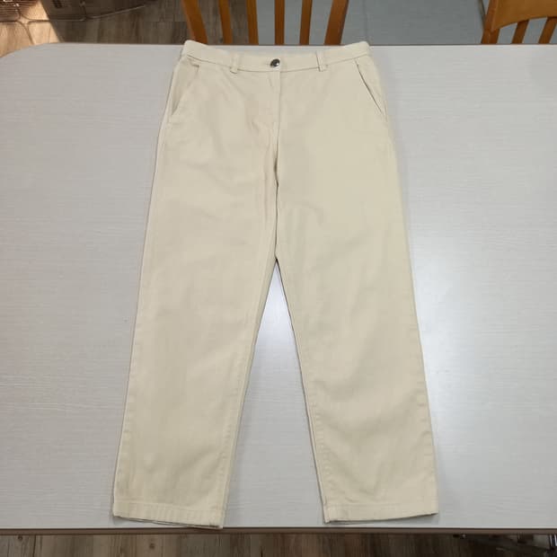 28 SYSTEM 스판 슬림일자 치노 연베이지 28-923