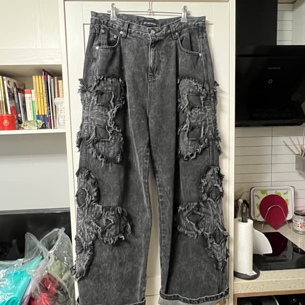 써저리 데님팬츠