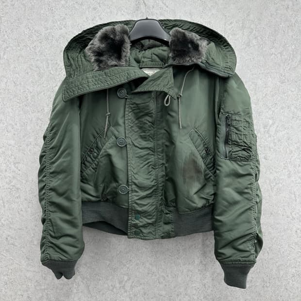 100 미군 70s N2B 남자 밀리터리 항공점퍼