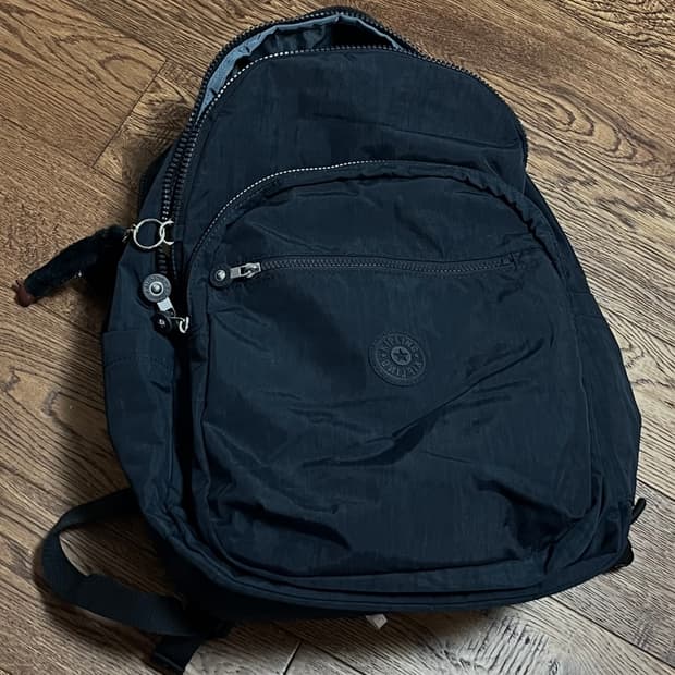 키플링 네이비 백팩 XL