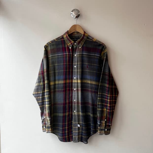 폴로 90‘s 마드라스 셔츠