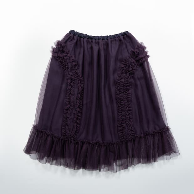 생긴스튜디오 밴딩 러플 샤 스커트 saengin studio sha sk