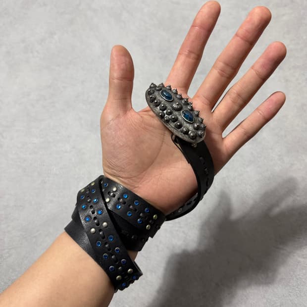 넘버나인 웨스턴 젬스톤 벨트