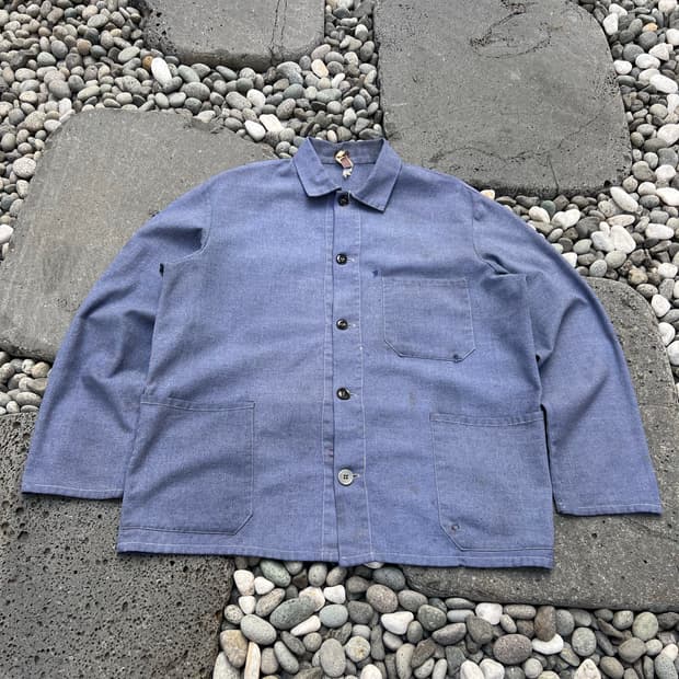 OLD VINTAGE WASHING FRENCH WORK 프렌치워크자켓
