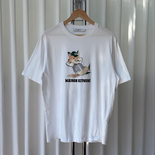 메종키츠네 반팔 티셔츠