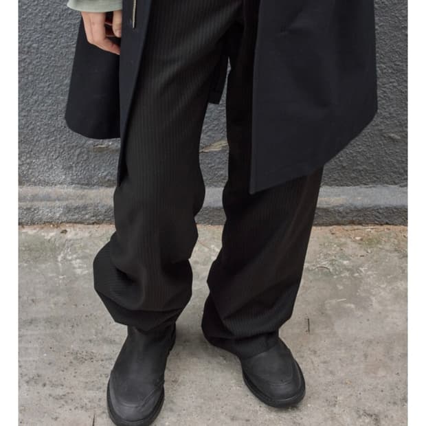 [4] 머듈 라운지 팬츠(black stripe)