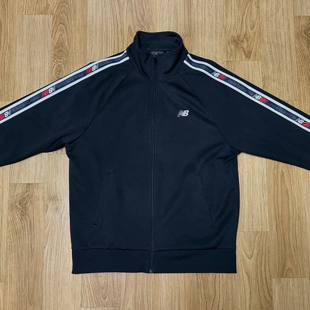 뉴발란스 트랙탑 자켓 블랙 L