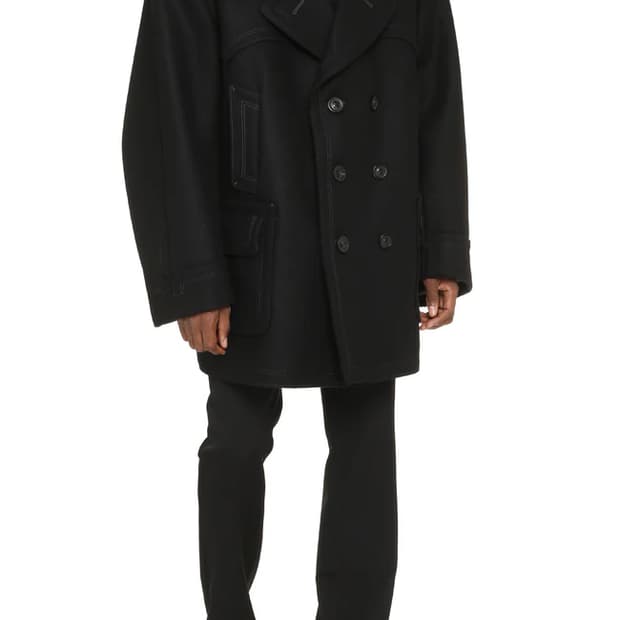 마르지엘라 더블 피코트 오버사이즈