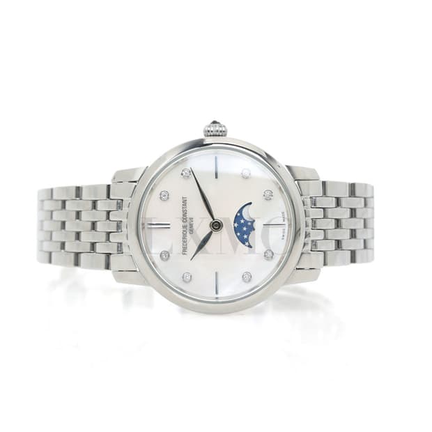 프레드릭콘스탄트 문페이즈 시계 FC-206X 자개판 8다이아 워치