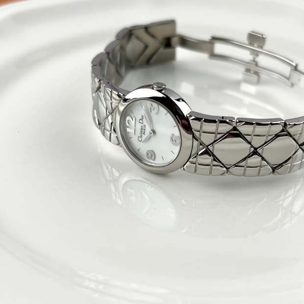 DIOR round shell dial watch