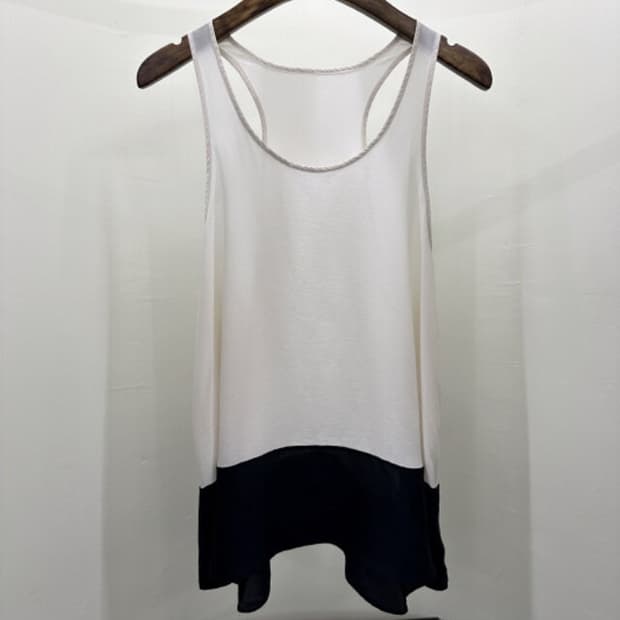 Merceria dressterior 실크 슬리브리스 (M~L)