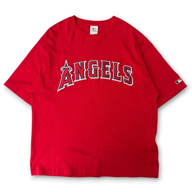 MLB LA에인절스 레드 반팔티 L