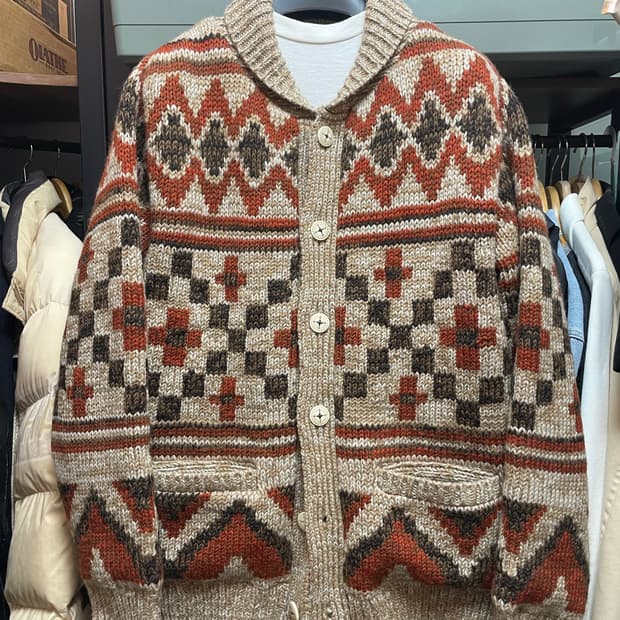 페로우즈 나바호 숄카라 가디건 / L