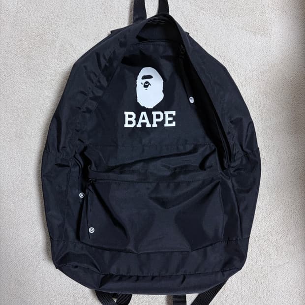 베이프 빈티지 백팩