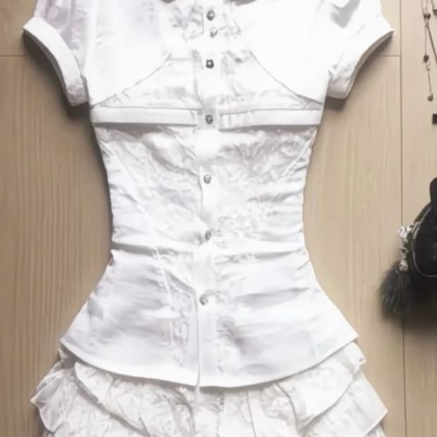 빈티지 셋업 중녀 일녀 큐스토