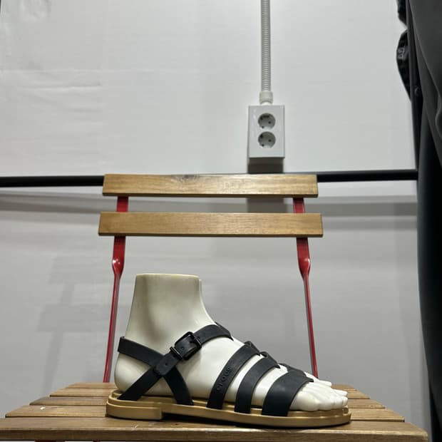 W5 225) 크록스 샌들 여성 여자 샌들툴룸 오픈 플랫 샌들