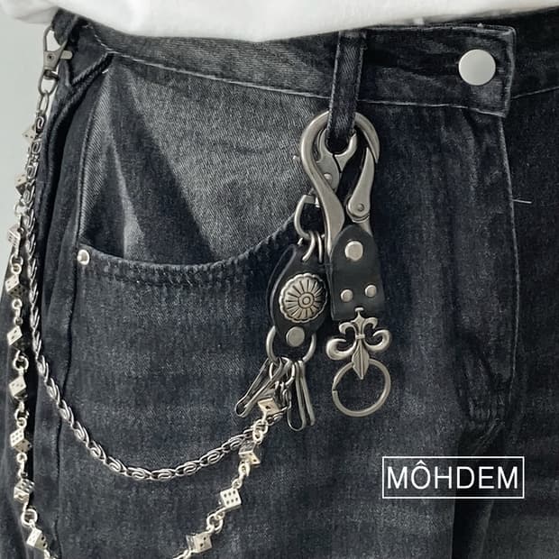 신상 y2k 무드 키링 바지체인