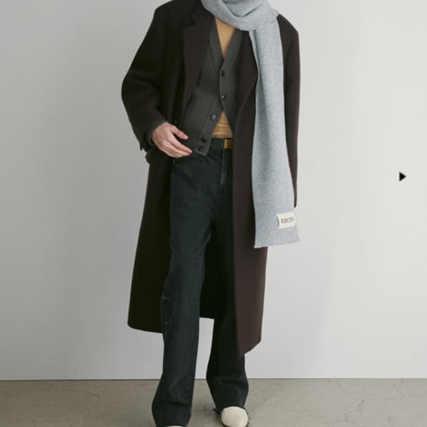 렉토 타스마니아 코트 다크브라운 s