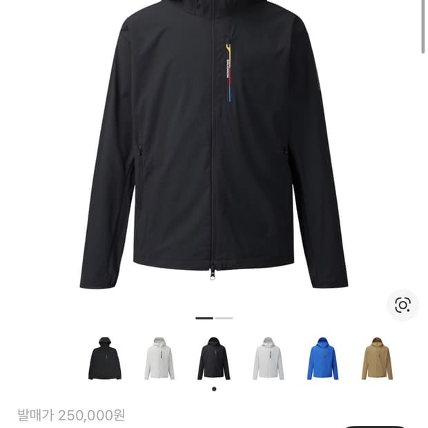 살로몬 모디세이 윈드쉘 자켓 블랙 M