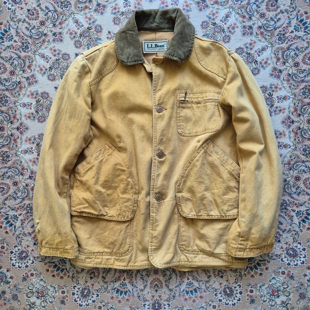 80s 엘엘빈 헌팅 자켓