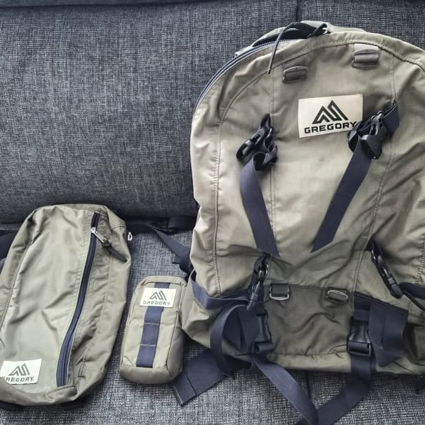 그레고리 × 디스이즈네버댓 콜라보 제품 3종 세트