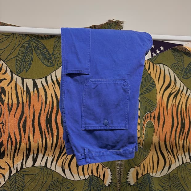 빈티지 프렌치 워크 팬츠 (40)