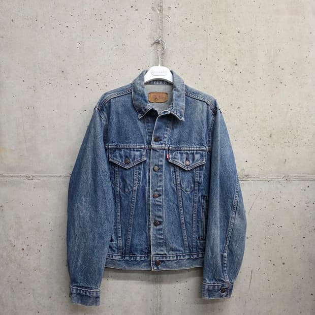 5.[M]리바이스 90s made in usa 청자켓 데님 자켓
