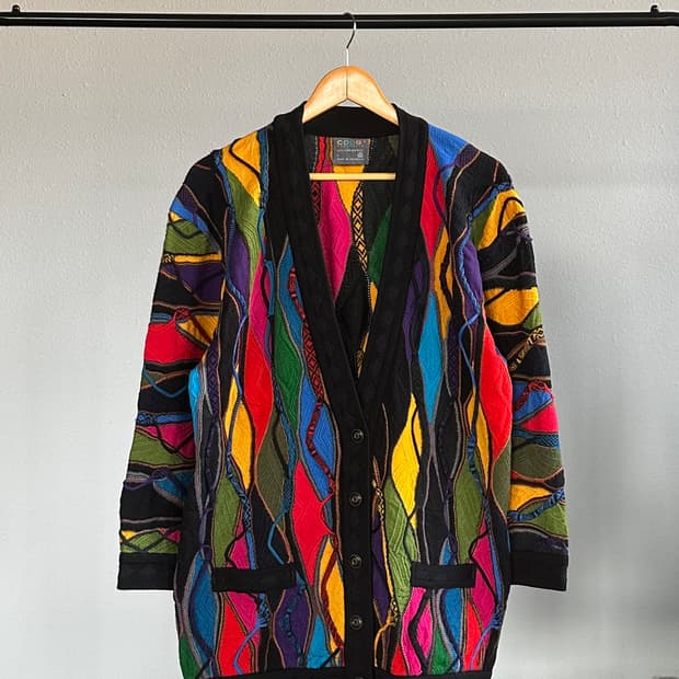 [L]쿠지 COOGI 케이블 니트 가디건