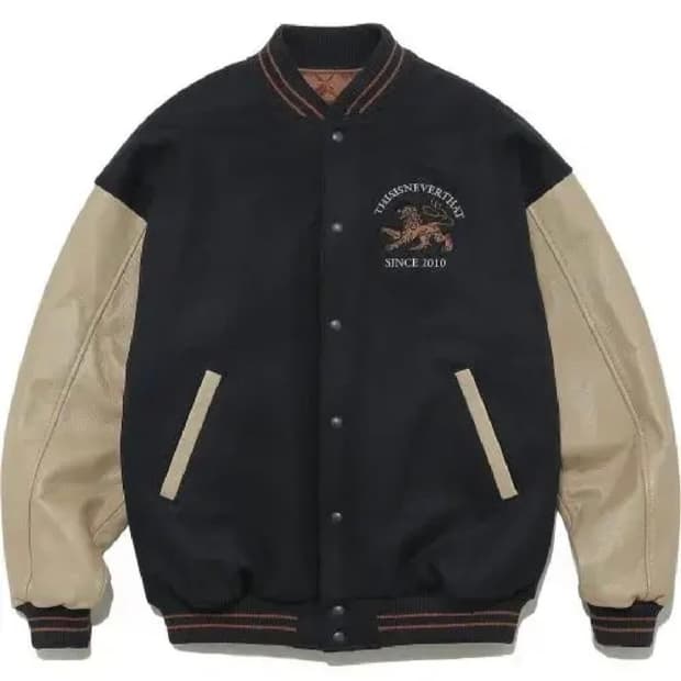 디스이즈네버댓 라이온 바시티자켓