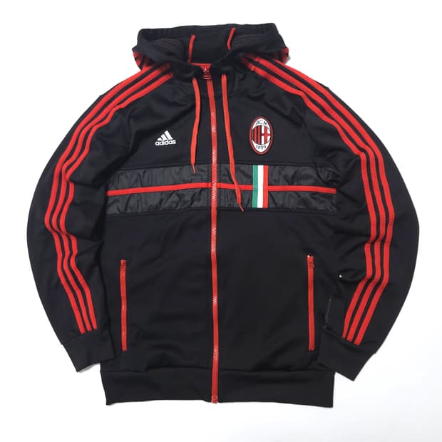 아디다스 12-13 AC밀란 앤섬 트랙탑 져지 자켓
