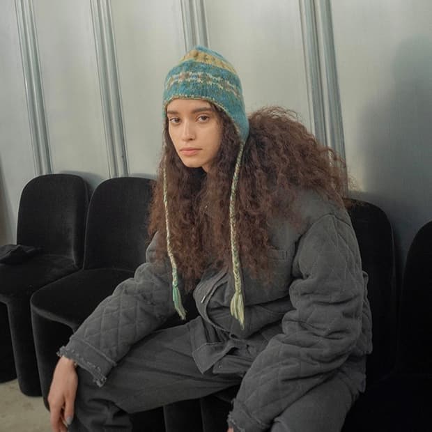 퍼버즈 이어플랩 비니