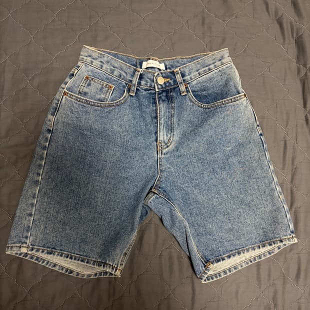 빈티지 버뮤다 데님 팬츠