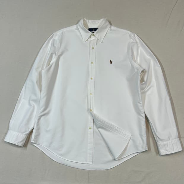L) 폴로 랄프로렌 클래식핏 옥스포드 화이트 셔츠