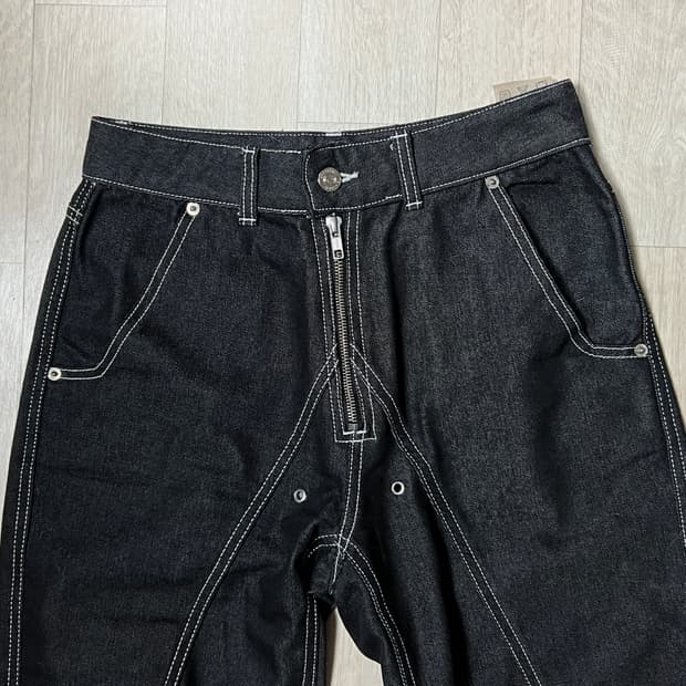 51퍼센트 블랙 데님 팬츠