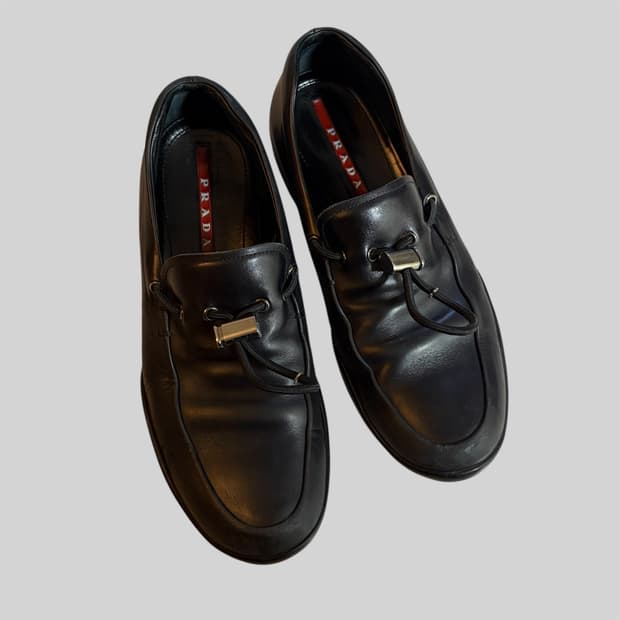 프라다 스포츠 토글 로퍼 uk8