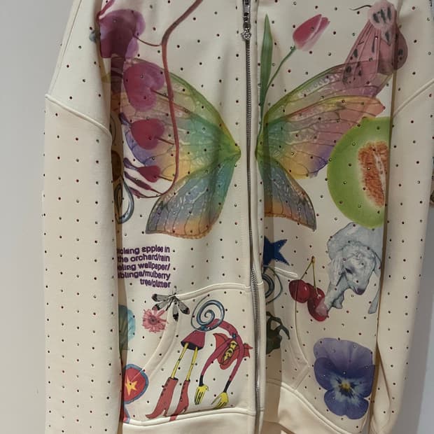 Orchard 글리터 페어리 후드집업