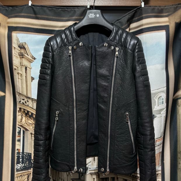 발망 레더 라이더 자켓 46 