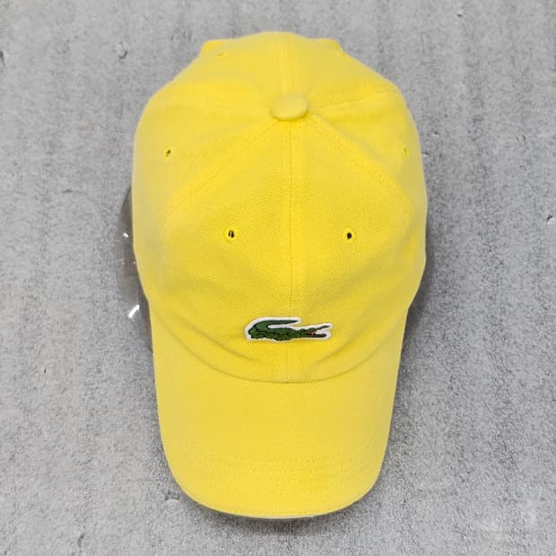 라코스테 볼캡 올 옐로우 58cm