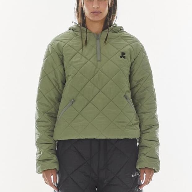 레스트앤레크레이션 퀼티드 후디 자켓