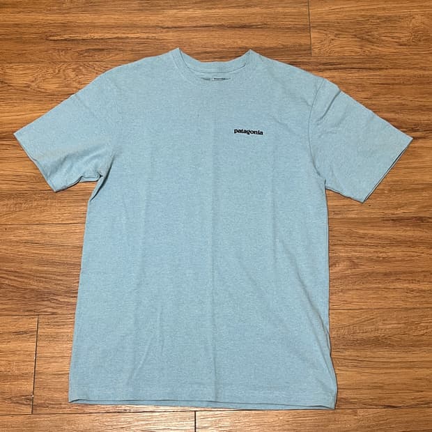 파타고니아 블루 티셔츠 S