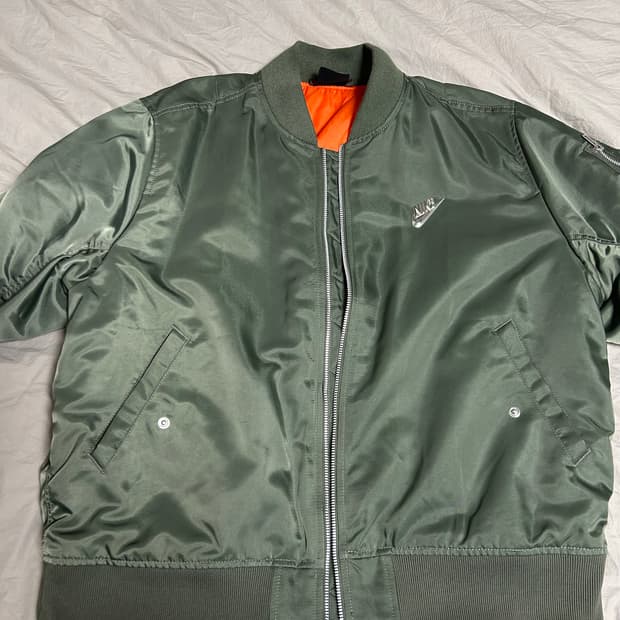 나이키 NSW 펑크 봄버 ma-1 자켓 2XL