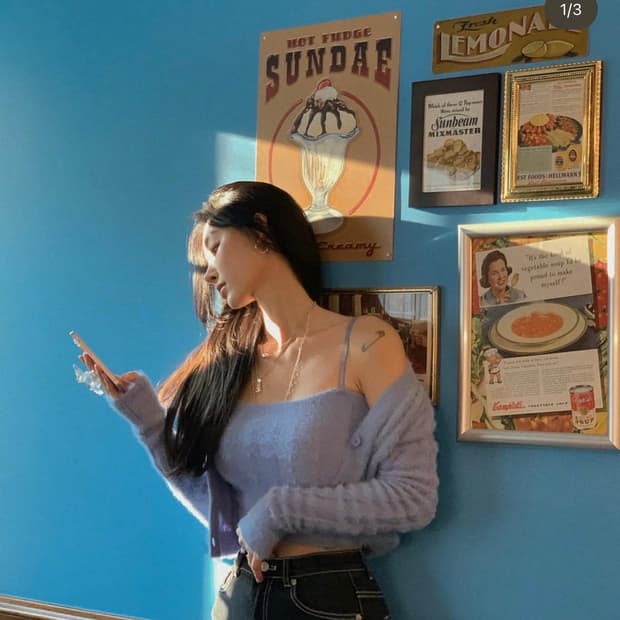 페일제이드 퍼 나시 가디건 세트