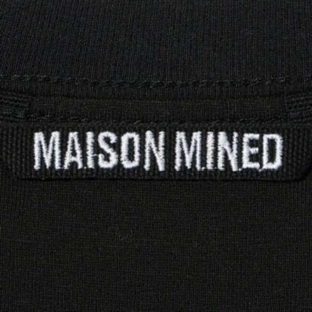 [MAISON MINED] 센슈얼 데님 라이더 자켓 블랙