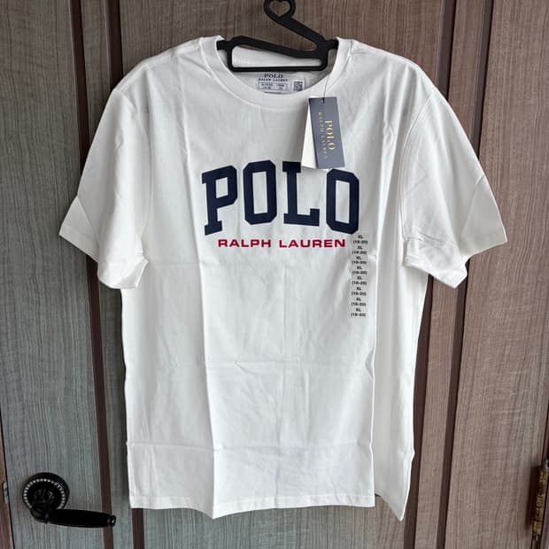 [새상품]폴로랄프로렌 로고 반팔티셔츠 화이트 키즈