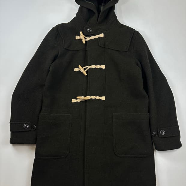 Coen 다크그린 더플 코트