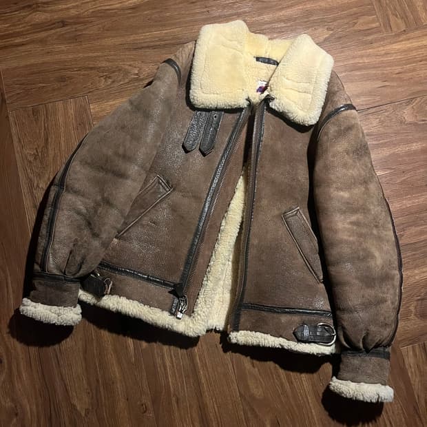 Orchard Motorcycle B-3 Bomber Jacket