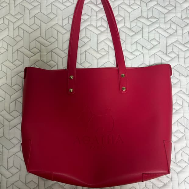 아가타 갸루 토트백