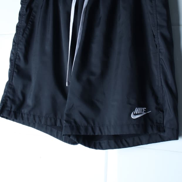 (L-XL) 나이키 반바지 팬츠 밴딩 폴리 블랙 운동 러닝-P10740